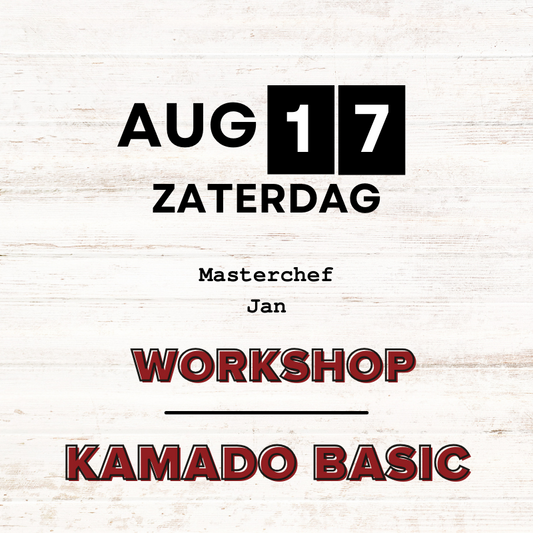 Workshop - Kamado basics 17/08