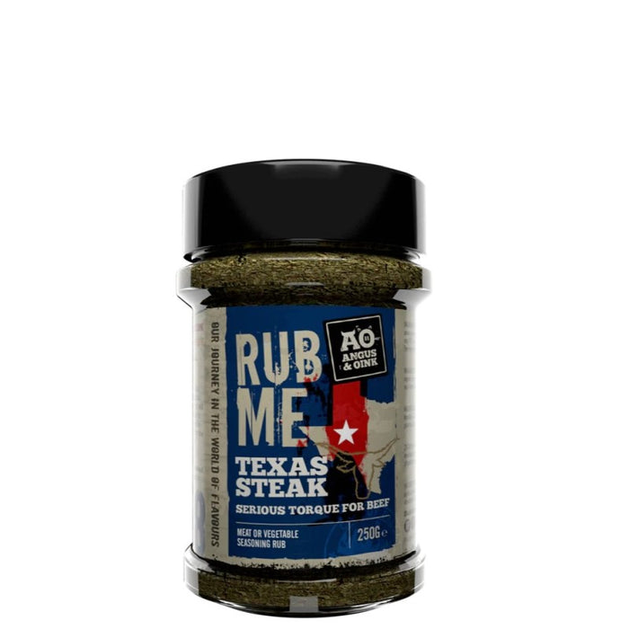 Angus & Oink Texas Steak 250 gr - rubs en sauzen