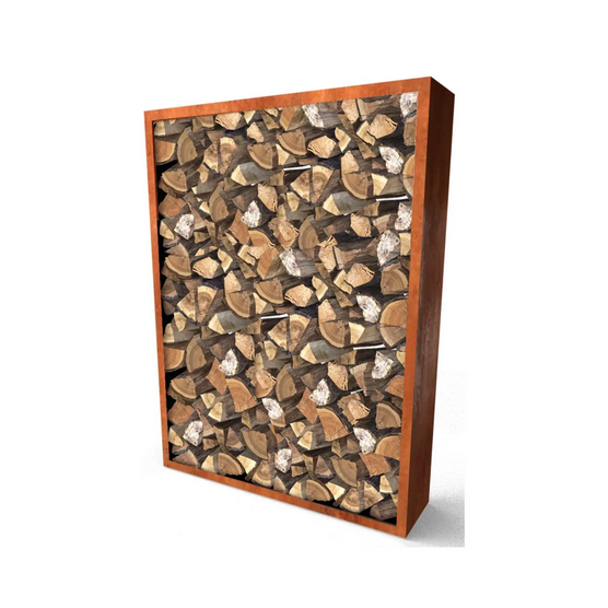Egura Houtopslag Corten - 150x200cm - houtopslag-accessoires