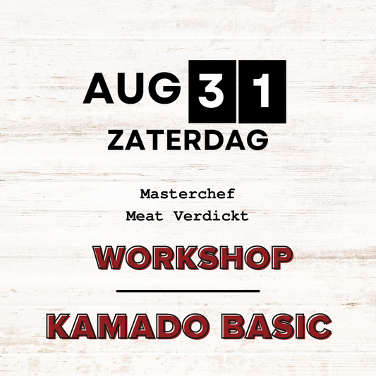 Workshop - Kamado Basics 31/08