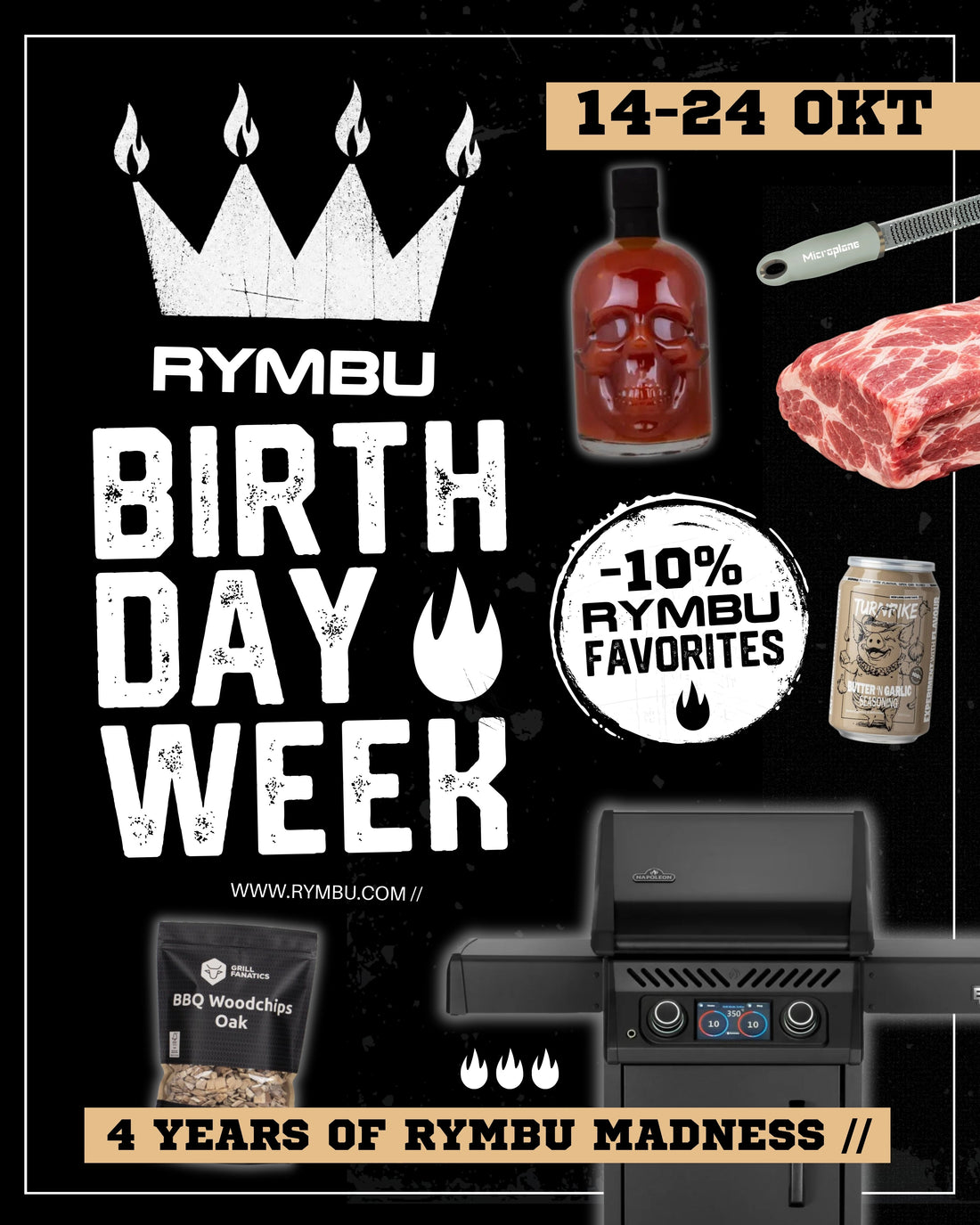 RYMBU BIRTHDAY WEEK // 14-24 OKTOBER