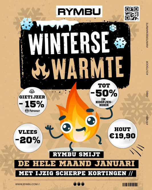 HELE MAAND JANUARI WINTERSE WARMTE //