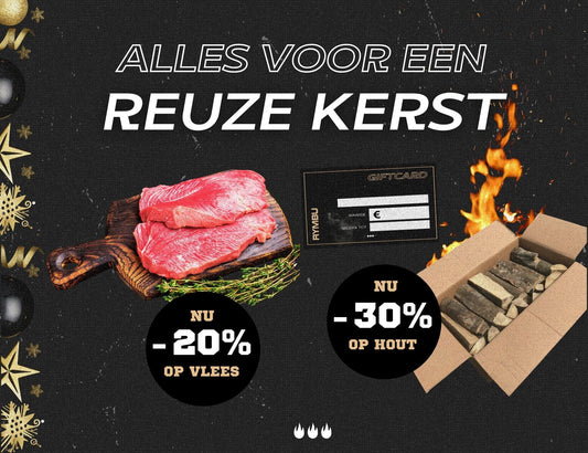 20% KORTING OP BBQ VLEES // 30% OP BRANDHOUT