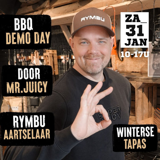 31 JANUARI // BBQ DEMO DAY MET MR.JUICY