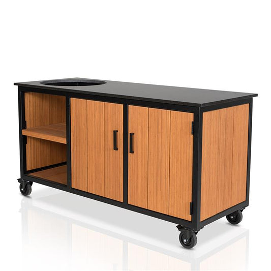 Fraaii Buitenkeuken Bamboo Teak Oil Inferno XL