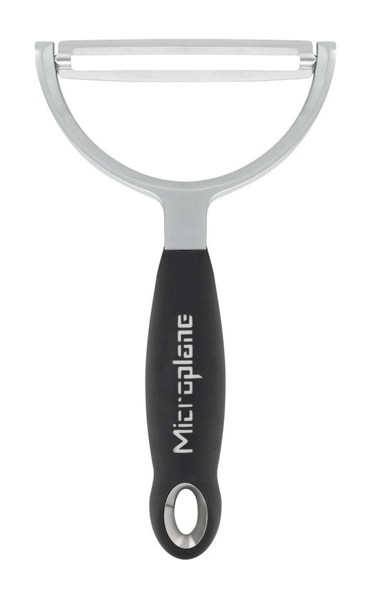 MICROPLANE Dunschiller Y-model XL zwart/rvs