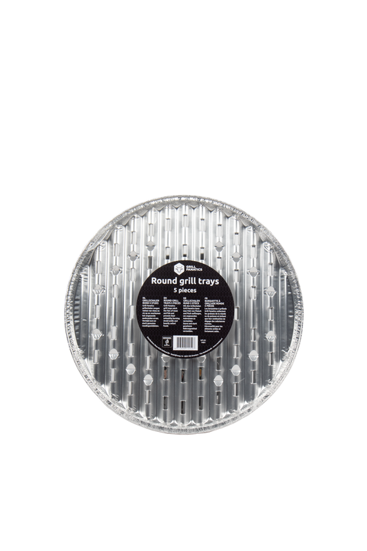 GRILL FANATICS Aluminium Schaal Rond 5st