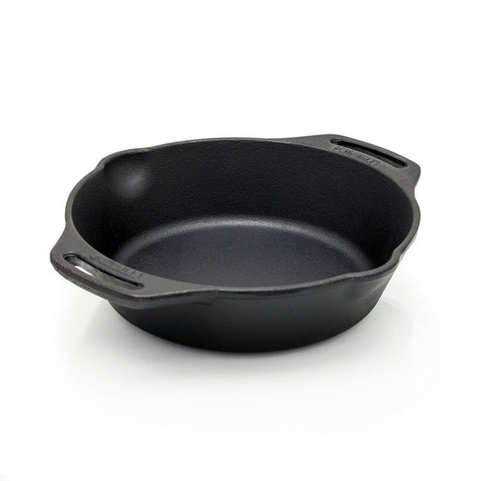 Poêle en fonte 2 manches 20cm