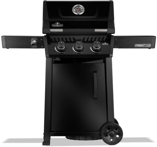 Napoleon Freestyle™ 365, 3 hoofdbranders met deur, zwart