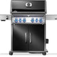 Napoleon Rogue® PRO-S 525, met gietijzeren roosters, zwart