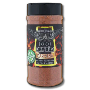 CROIX VALLEY Carolina BBQ Dry Rub 340 gr