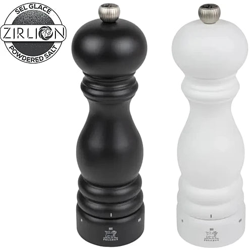 PEUGEOT PARIS Duo Peper- en Zoutmolen Zwart/Wit 20 cm