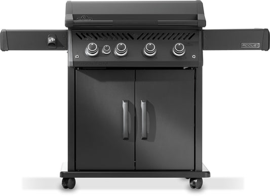 Napoleon Phantom, Rogue® PRO 30 Plancha, met SIZZLE ZONE™ zijbrander, mat zwart