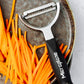 MICROPLANE Dunschiller Y-model julienne zwart/rvs