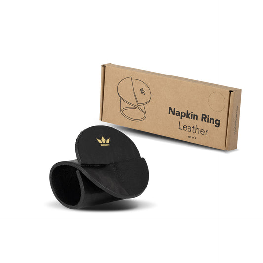 DUTCH DELUXES Napkin Ring  - Set of 4 - Round