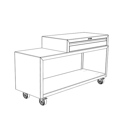 Werktafel met lade