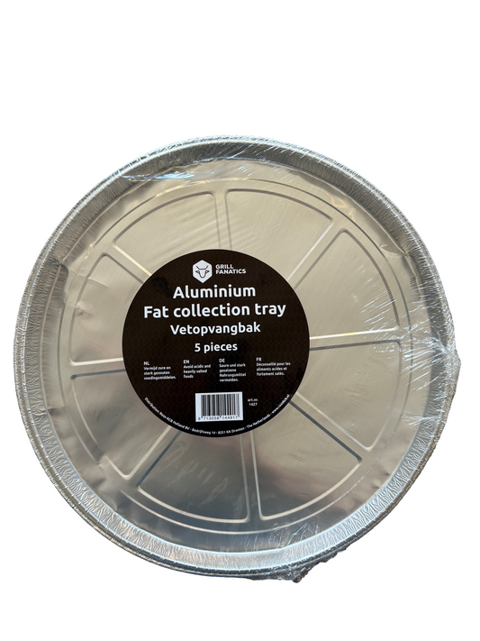 GRILL FANATICS Aluminium Schaal Rond