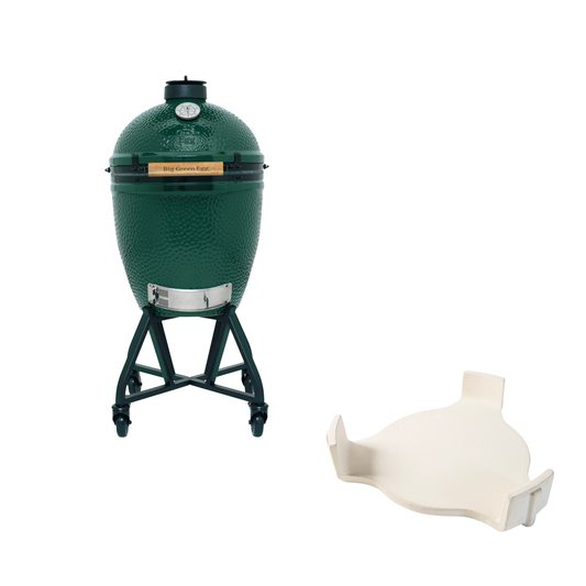 Big Green Egg Large + Conveggtor + Integgrated Nest