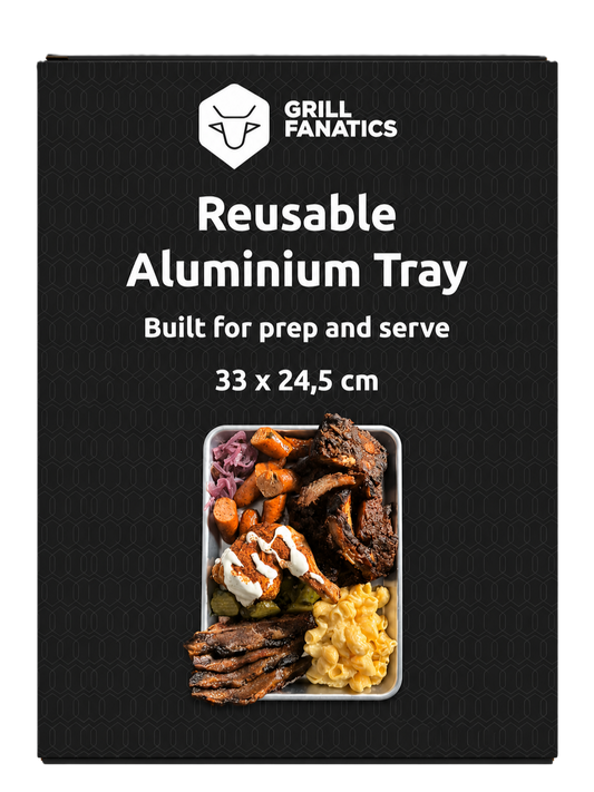 GRILL FANATICS Aluminium Schaal 33 x 24.5cm