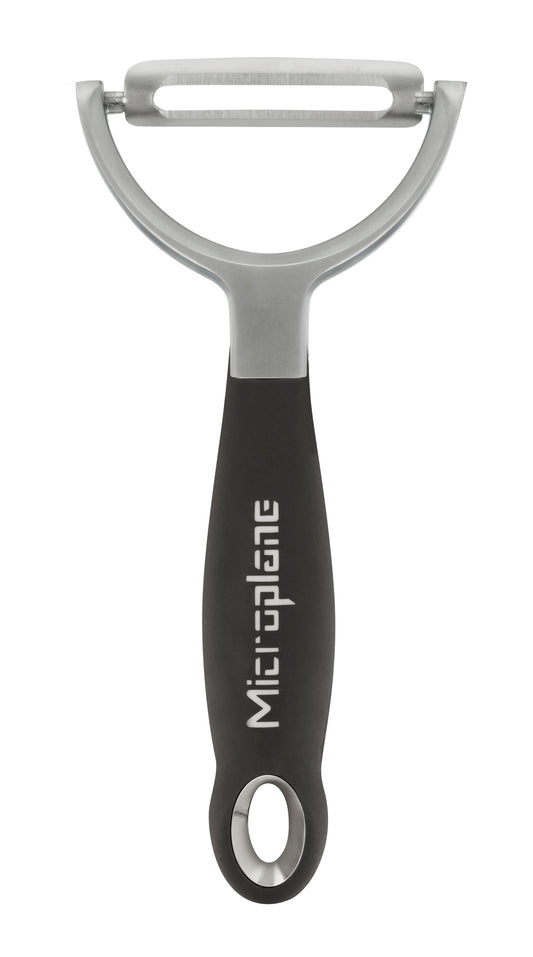 MICROPLANE Dunschiller Y-model glad zwart/rvs
