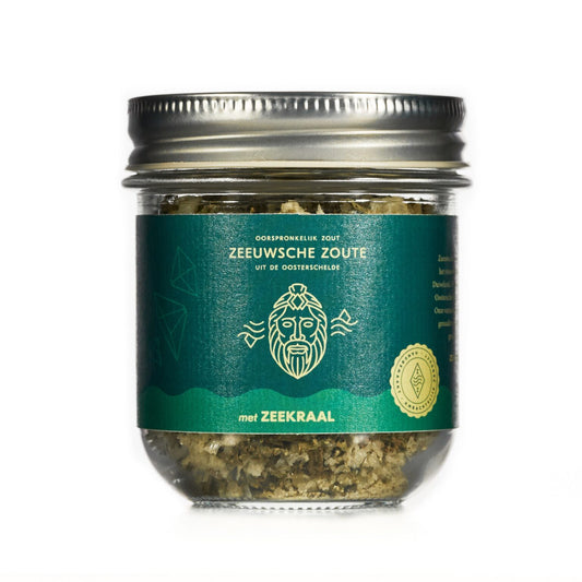 ZEEUWSCHE ZOUTE Glazen Pot Zeekraal 100 gr