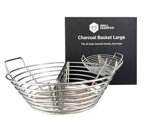 GRILL FANATICS Houtskoolmand voor Big Green Egg Large