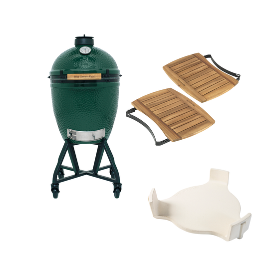 Big Green Egg Large + Conveggtor + Integgrated Nest + Egg mates