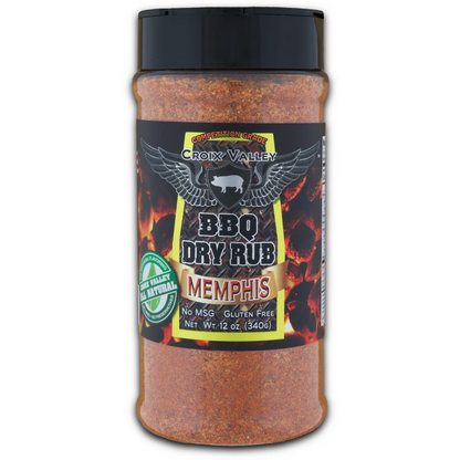 Mélange d'épices sec pour barbecue Memphis de Croix Valley