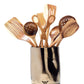 DUTCH DELUXES Wooden Utensil - Skimmer Spatula