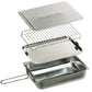 Rookoven rvs 38x28x8,5 cm