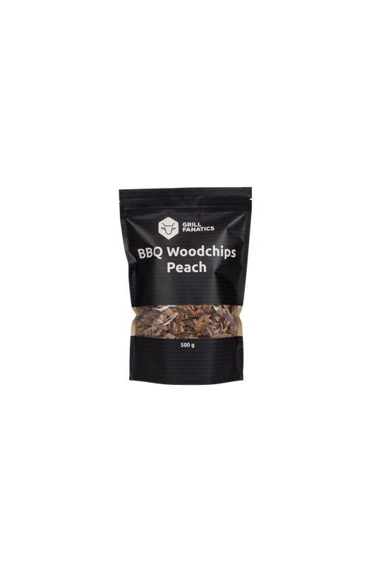 GRILL FANATICS Wood Chips - Peach 500 gr