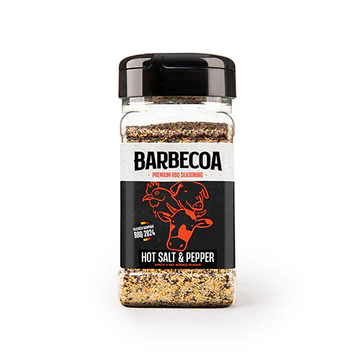 BARBECOA Hot Salt & Pepper Rub 250 gr