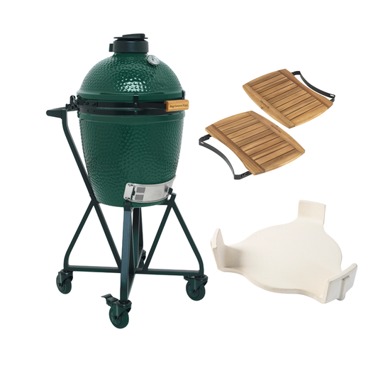 Big Green Egg Medium + Conveggtor + Nest Handler + Mates