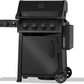Napoleon Phantom Freestyle™ PRO 425, met RVS roosters en deur, mat zwart