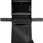 Napoleon Phantom Freestyle™ PRO 425, met RVS roosters en deur, mat zwart