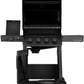 Napoleon Phantom Freestyle™ PRO 425, met RVS roosters en deur, mat zwart