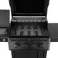 Napoleon Phantom Freestyle™ PRO 425, met RVS roosters en deur, mat zwart