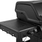 Napoleon Phantom Freestyle™ PRO 425, met RVS roosters en deur, mat zwart