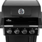 Napoleon Freestyle™ PRO 425, 4 hoofdbranders, SIZZLE ZONE™ zijbrander en deur, zwart