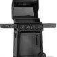 Napoleon Freestyle™ PRO 425, 4 hoofdbranders, SIZZLE ZONE™ zijbrander en deur, zwart