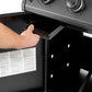 Napoleon Phantom, Rogue® PRO 30 Plancha, met SIZZLE ZONE™ zijbrander, mat zwart