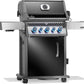 Napoleon Rogue® PRO-S 425, met gietijzeren roosters, zwart, incl. draaispit