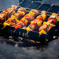 TiGER FiRE Sate grill incl 5 RVS skewers for 88 models