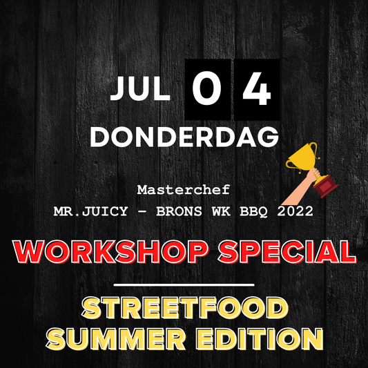 Workshop SPECIAL- Streetfood summer edition