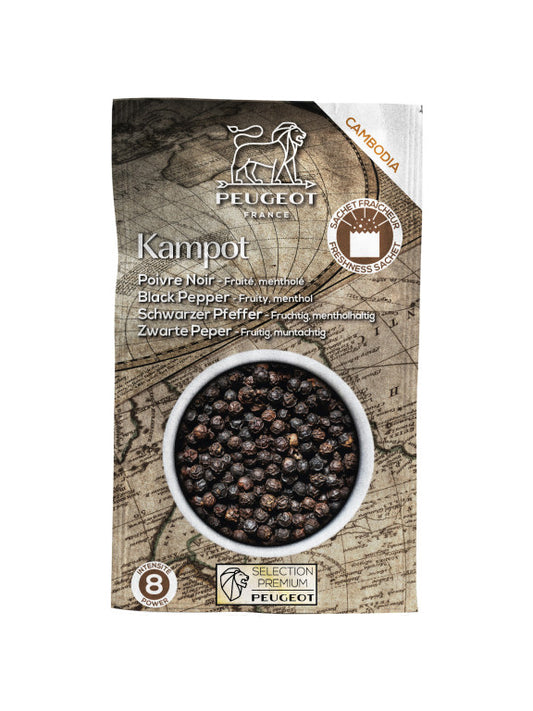 PEUGEOT Kampot Zwarte Peper 60g