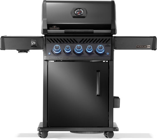 Napoleon Phantom Rogue® PRO-S 425, met RVS roosters, matzwart