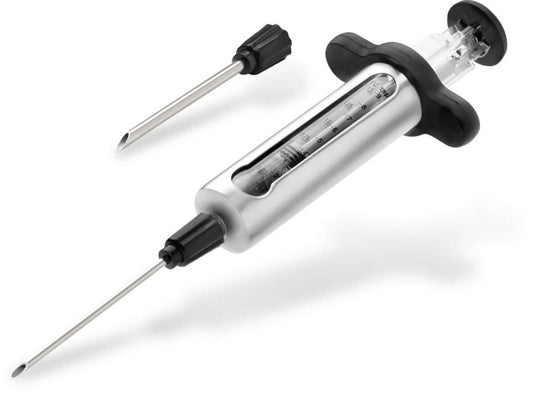 Napoleon RVS marinade injectiespuit inclusief 2 naalden
