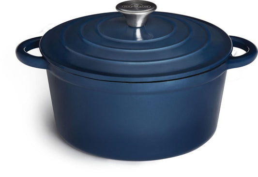 Napoleon gietijzeren blauw gemailleerde braadpan, Ø23cm, 4L
