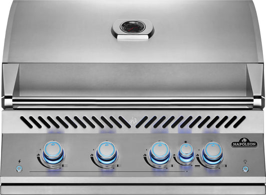 Napoleon 700-Serie 32" inbouwgrill RVS, incl. draaispit
