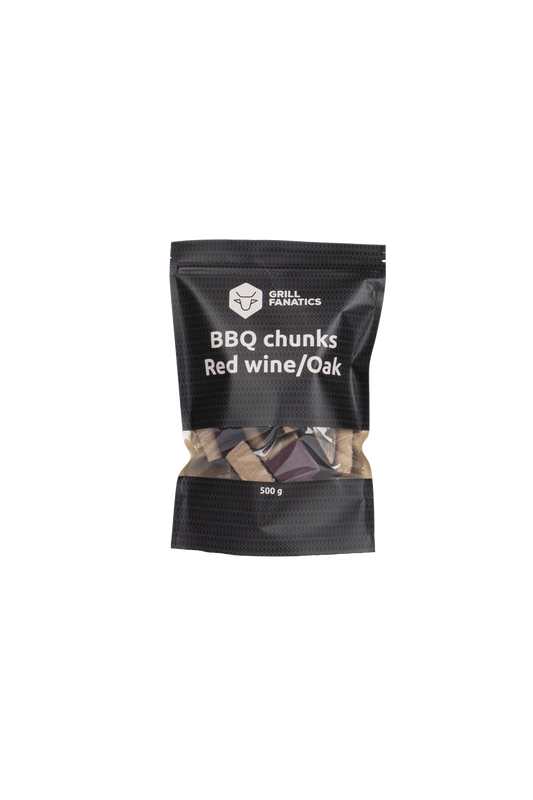 GRILL FANATICS Wood Chunks - Red Wine/Oak 500 gr